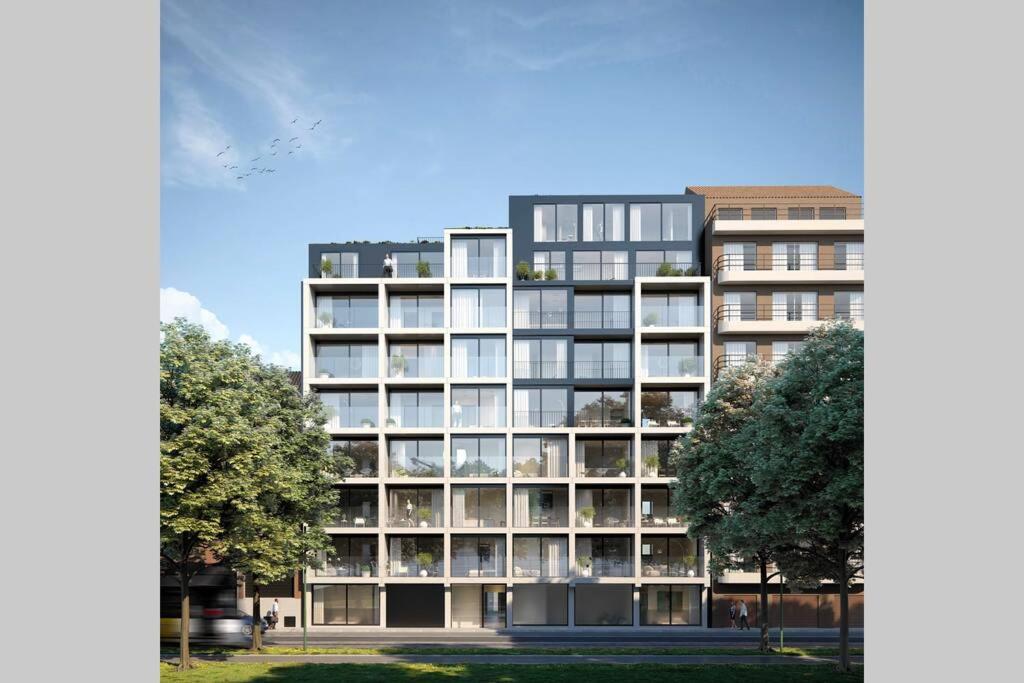 Schitterend Nieuwbouw Appartement In Gent Gante Exterior foto